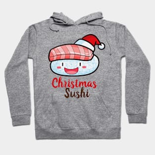 Kawaii christmas tuna sushi Hoodie